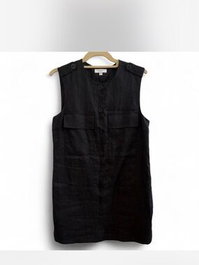 Equipment Linen Shift Dress